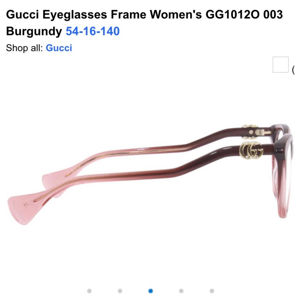 Gucci eyeglasses women size 54-16-140 AUTHENTIC brand new 😊 new worn